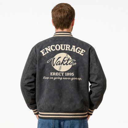 Veste Universitaire Grise