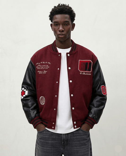 Blouson Teddy Américain - 1