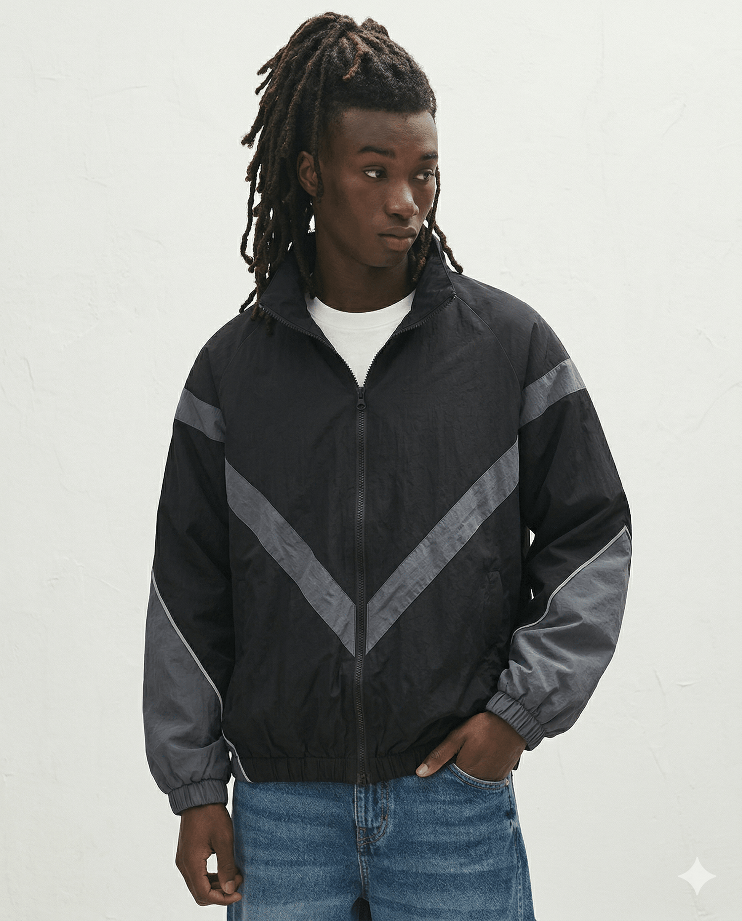 Veste Universitaire Noir - 1