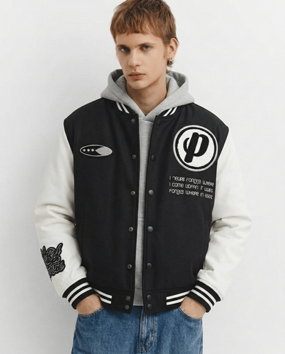 Veste Football Americain Noir