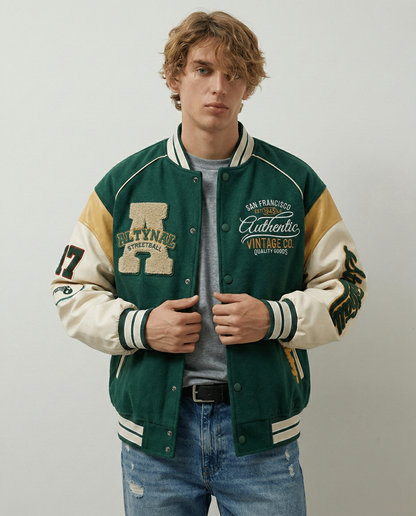 Varsity Jacket Vintage Homme