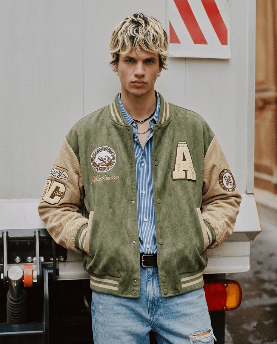 Veste Université Vintage