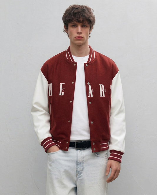 Veste Baseball Rouge