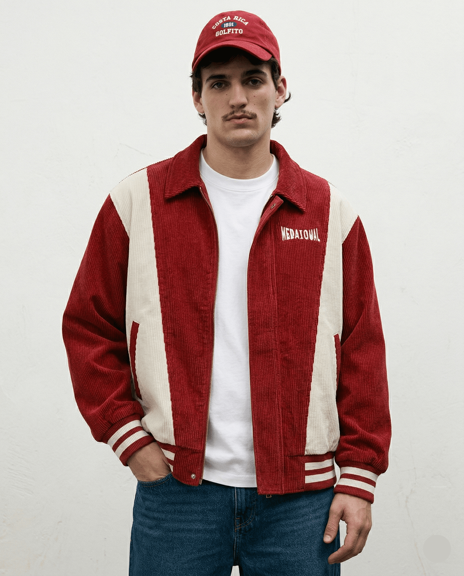 Veste Vintage Rouge - 1