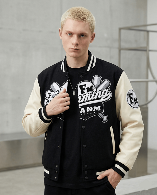 Veste Baseball Americain