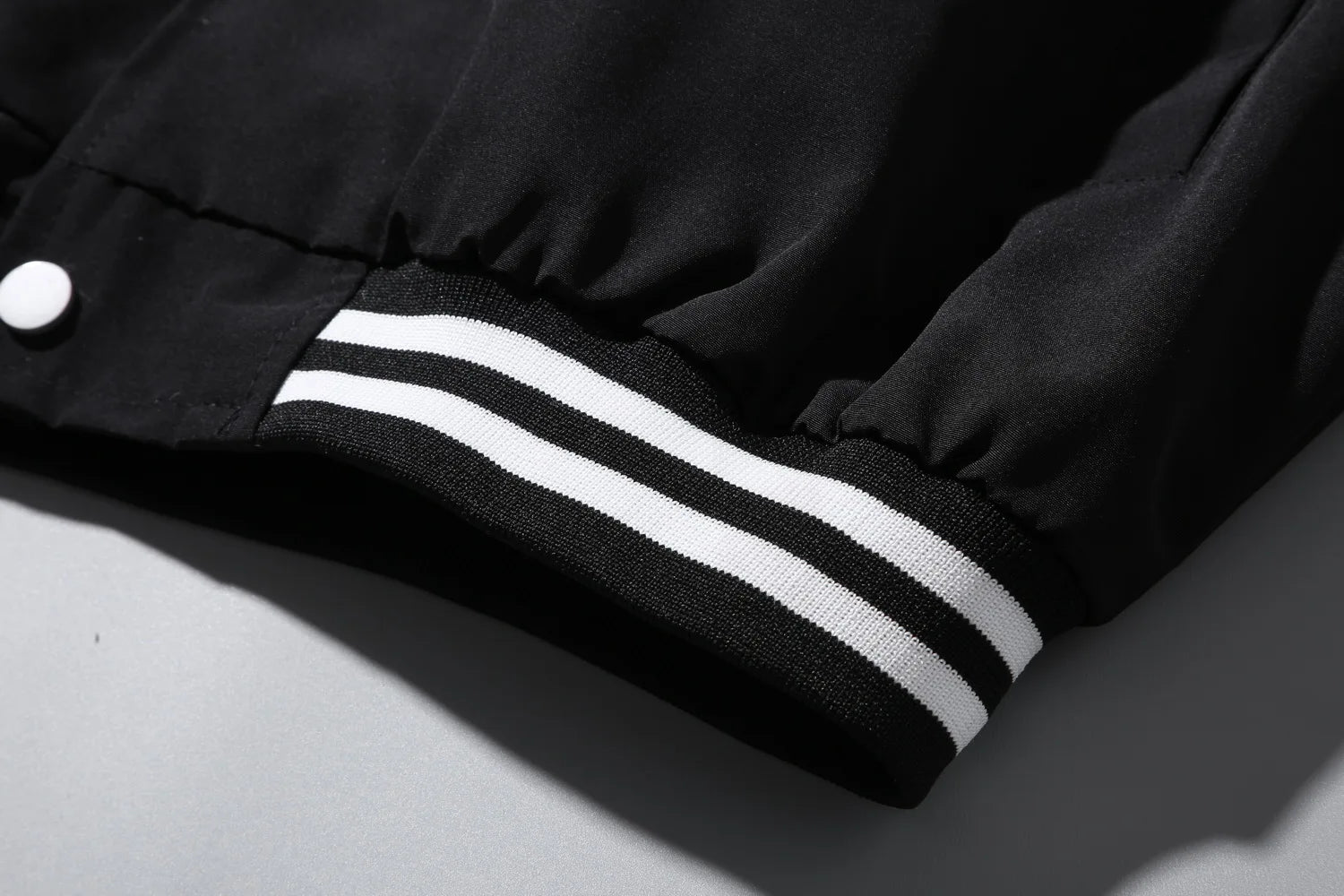 Blouson Baseball Noir Homme - 12