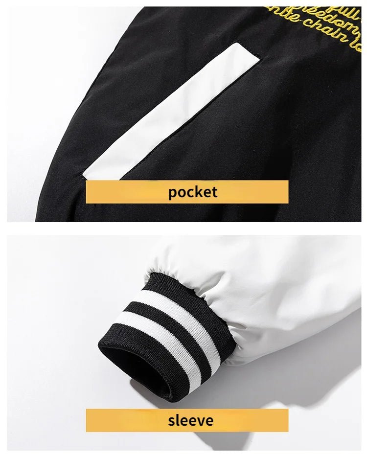 Veste Americaine Noire - 7