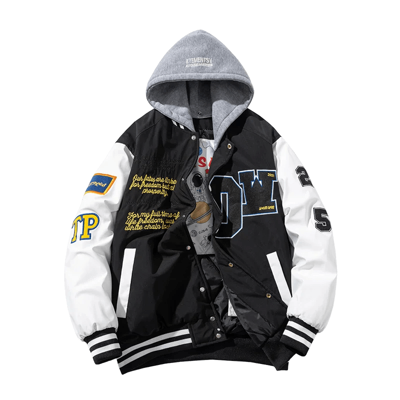 Veste Americaine Noire - 4