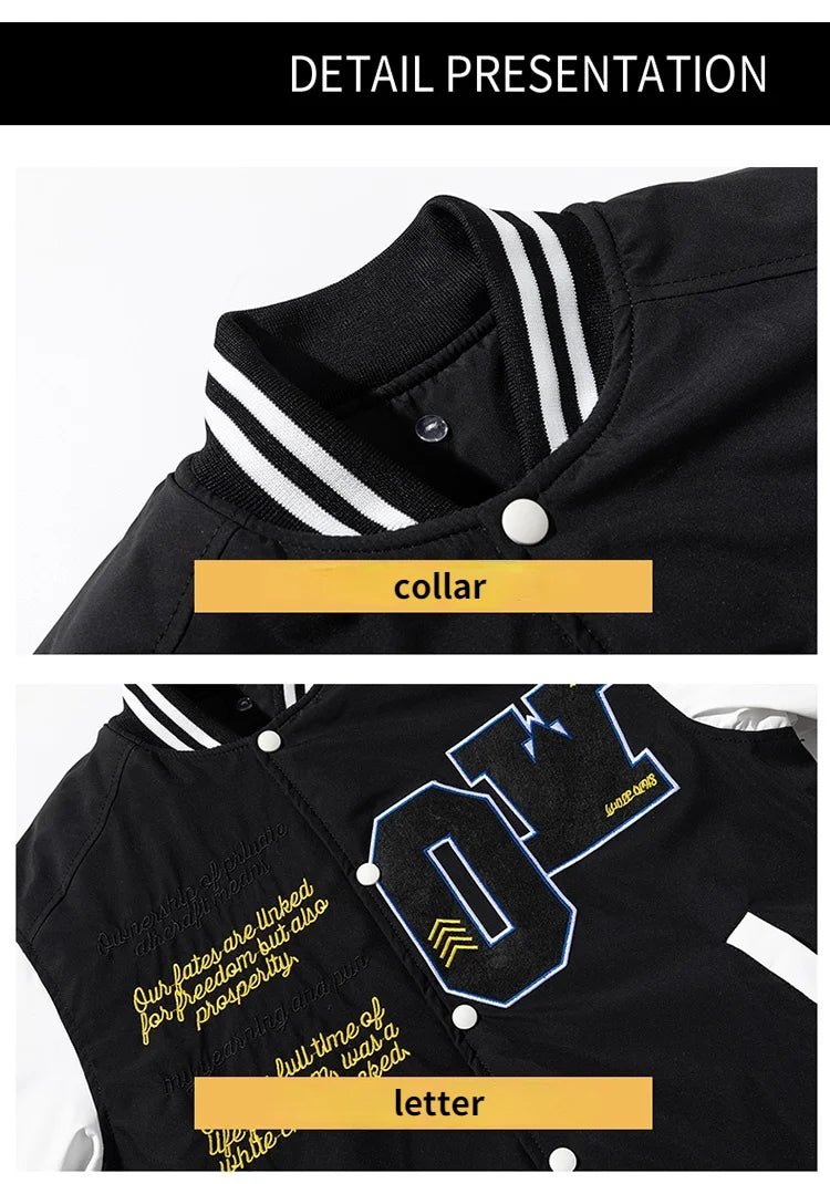 Veste Americaine Noire - 6