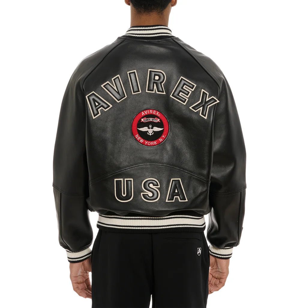 Varsity Jacket Cuir - 3