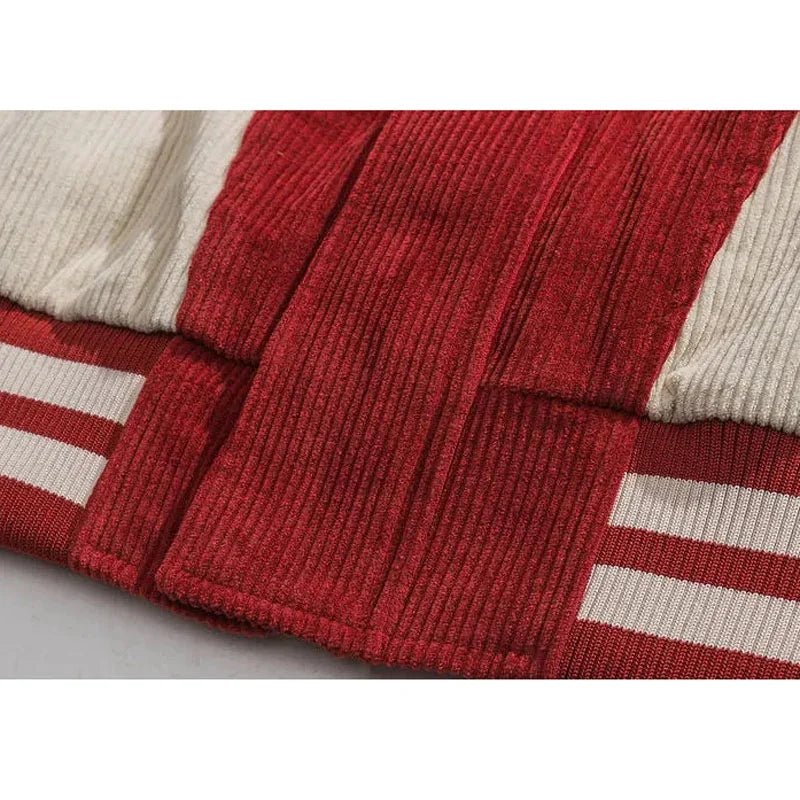 Veste Vintage Rouge - 4