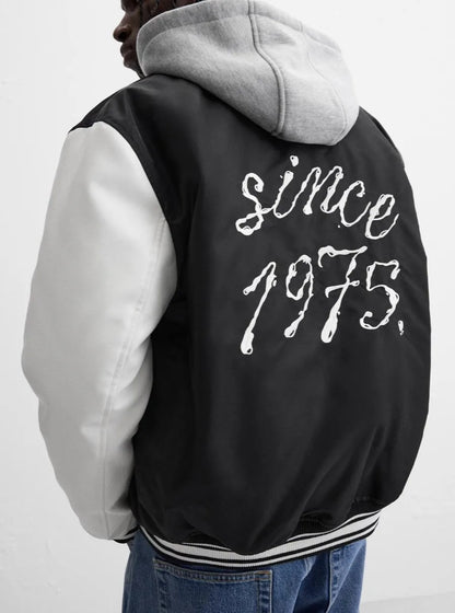 Veste Football Americain Noir
