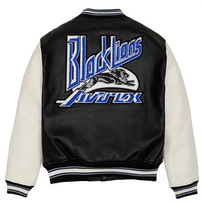 Leather Varsity Jacket