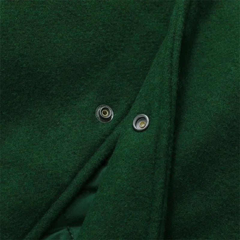 Veste de Baseball Verte - 10