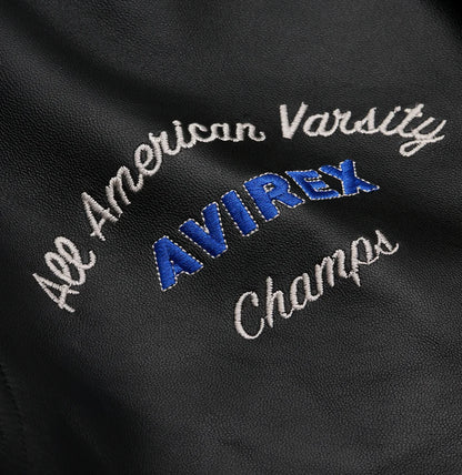Leather Varsity Jacket