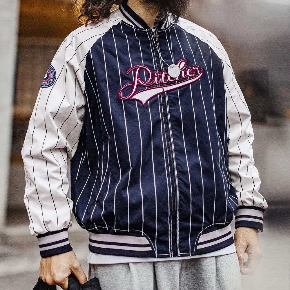Men's Baseball Jacket - 4