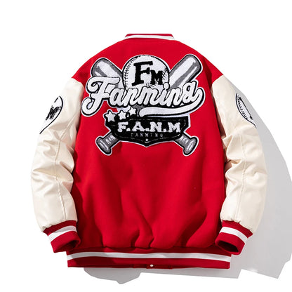 Veste Baseball Americain