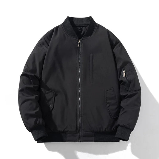 Veste Bomber Noir Homme