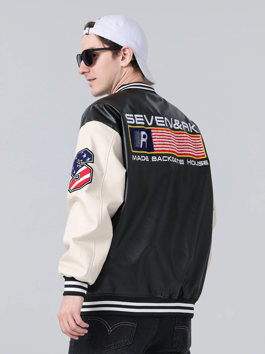 Veste Baseball Cuir - 2