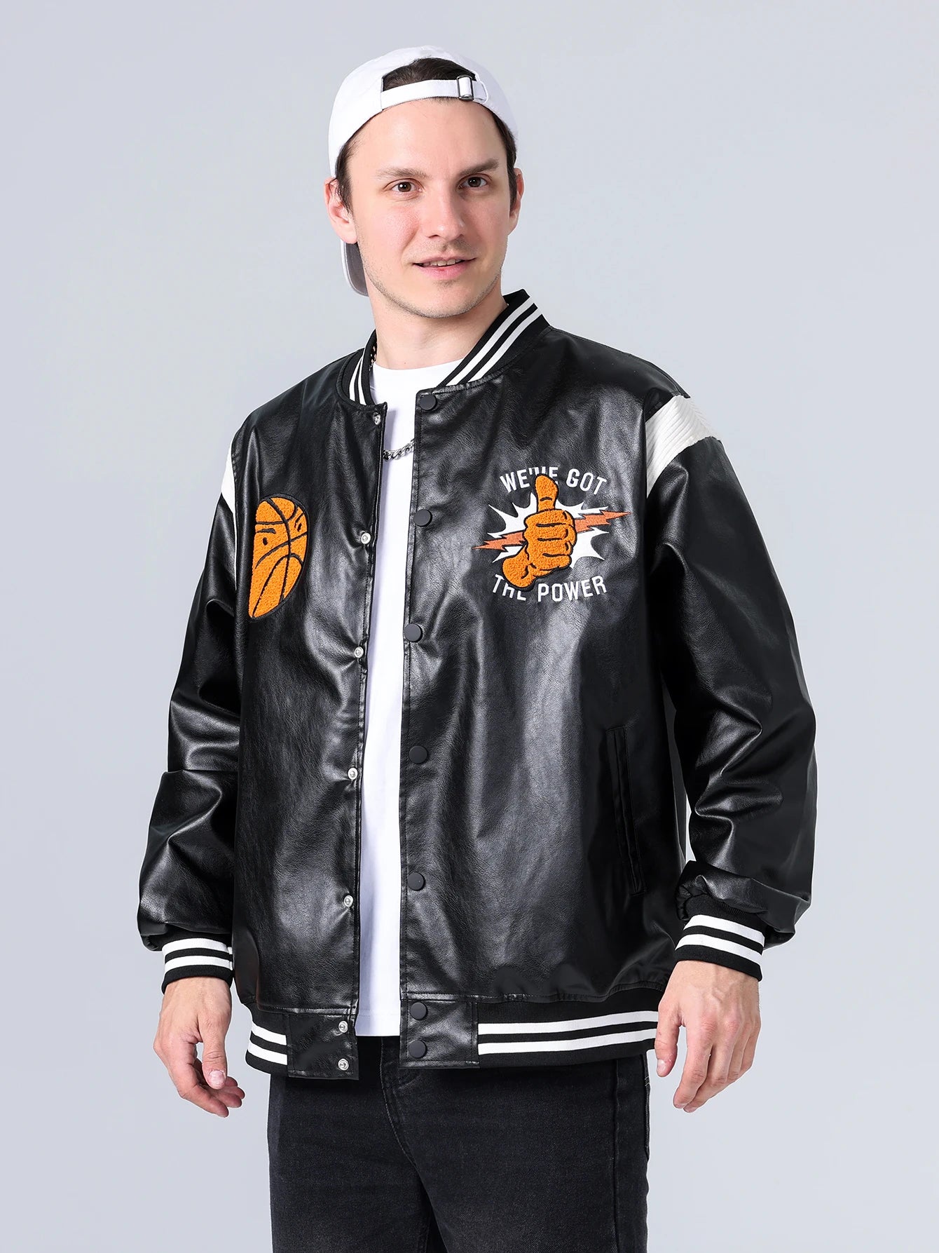 Blouson Teddy Cuir - 2