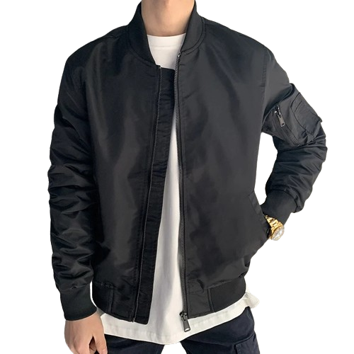 Bomber Homme Gris