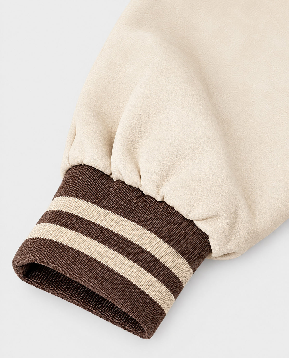 Blouson Teddy détail du poignet