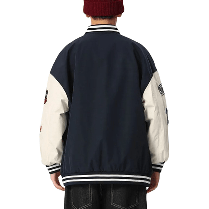 Varsity Jacket Bleu