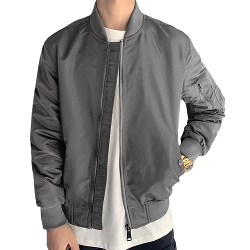 Bomber Homme Gris