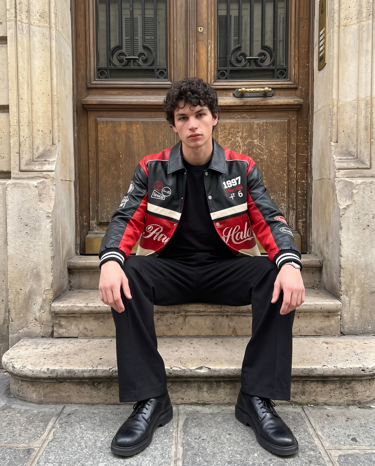 Vintage Racing Jacket Homme – look lifestyle 2