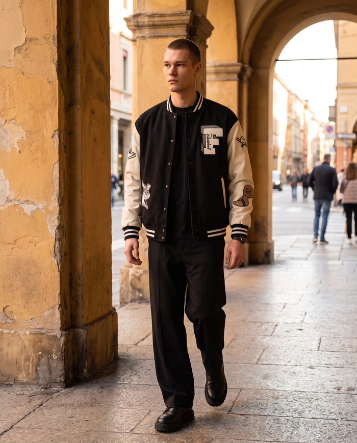 Veste Teddy Homme – look lifestyle 1