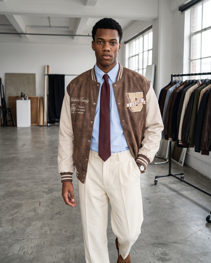 Blouson Teddy Homme – look lifestyle 2