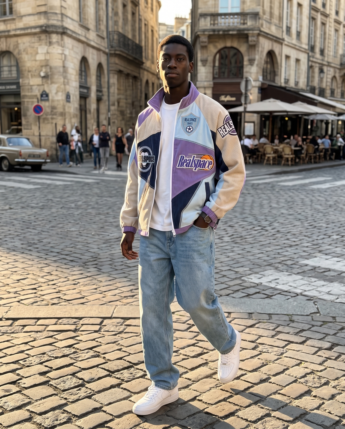 Veste université USA Homme – look lifestyle 2
