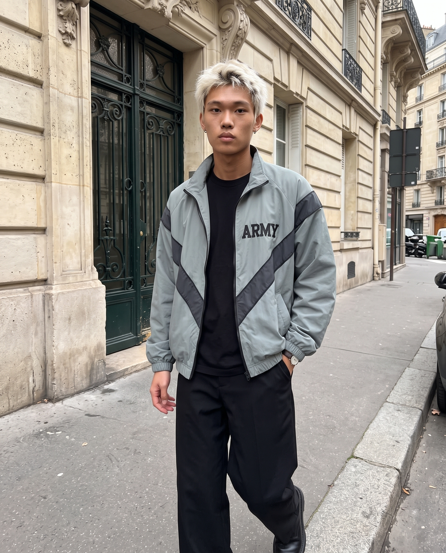 Veste College Homme | Varsity Jacket Veste Teddy Universitaire Style US