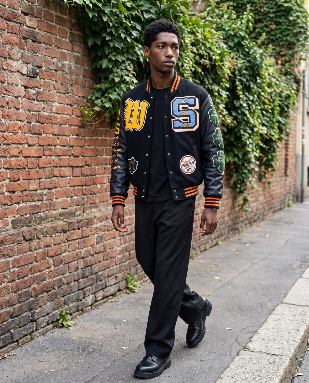 Blouson Americain Homme – look lifestyle 1