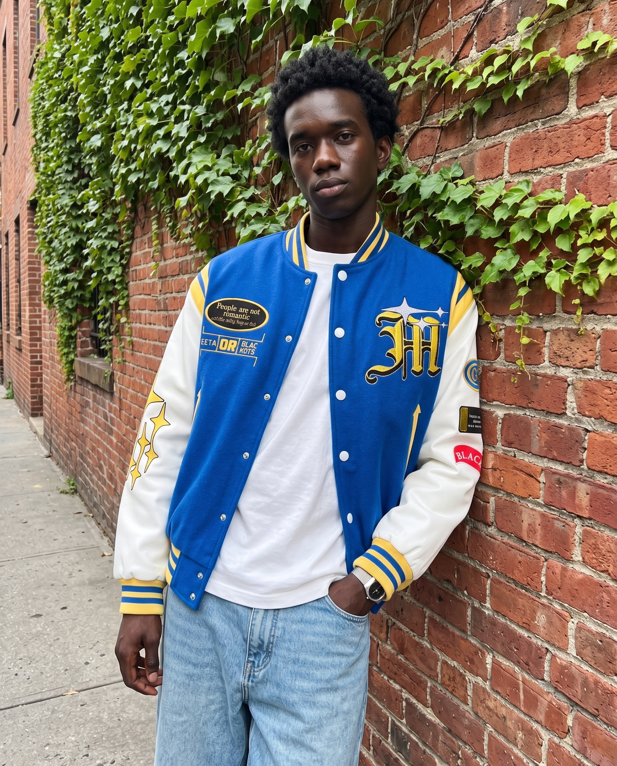 Letterman Jacket Homme – look lifestyle 2