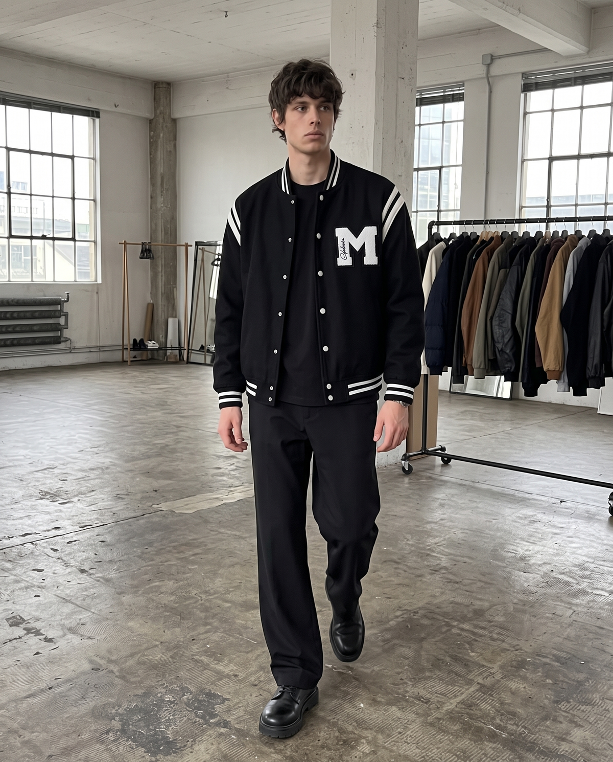 Homme Varsity Jacket – look lifestyle 1