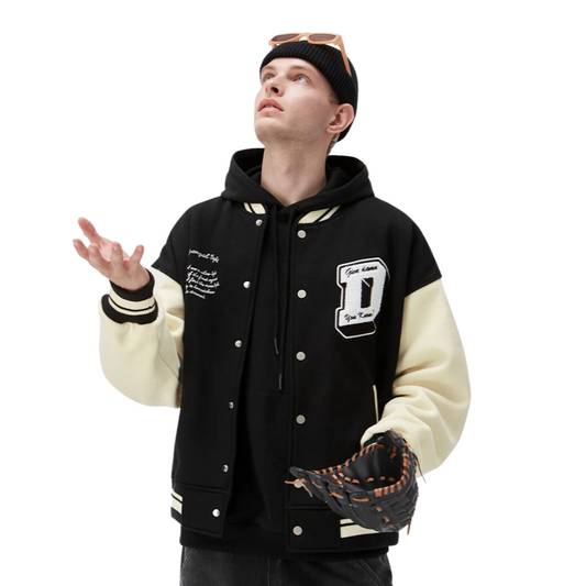 Varsity Jacket Noir