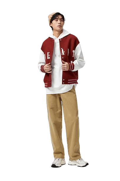 Veste Université Rouge - 3