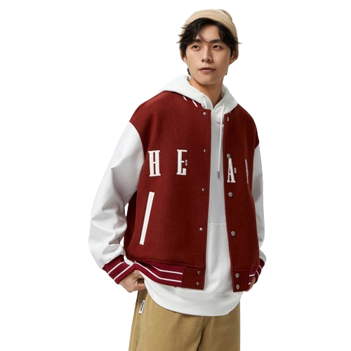 Veste Baseball Rouge