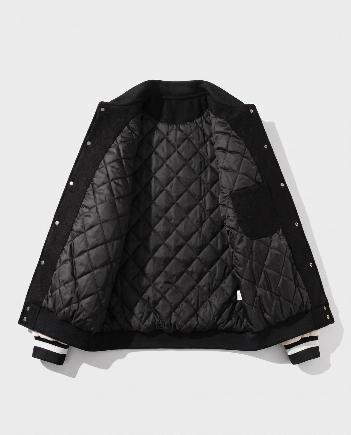 Doublure matelassée de la veste baseball américain